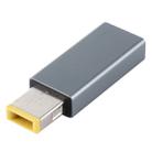 PD 20V Big Square Male Adapter Connector for Lenovo (Silver Grey) - 1