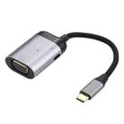 4K UHD USB-C / Type-C to VGA + PD Data Sync Adapter Cable - 1