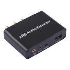 192KHz ARC Audio Extractor HDMI ARC to SPDIF + Coaxial + L/R Converter Audio Return Channel Adapter - 1
