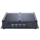 HYSTOU FMP04B-i3-4010U Mini PC Core i3-4010U Intel QS77 Express 1.7GHz, RAM: 8GB, ROM: 128GB, Support Windows 10 / Linux OS - 1