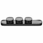Baseus USB Cable Clip Desk Tidy Organiser Wire Lead Holder with Adhesive Backed(Black) - 6