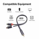 3686MFF-03 RCA Male to Dual RCA Female Audio Adapter Cable - 4