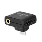 BOYA OA-1 USB-C / Type-C Male to Female 3.5mm Microphone Audio Adapter for DJI OSMO ACTION - 1