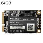 Vaseky V800 64GB 1.8 inch SATA3 Mini Internal Solid State Drive MSATA SSD Module for Laptop - 1