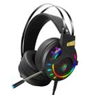 K3 Virtual 7.1 Stereo RGB Backlit Headset with Microphone (Black) - 1