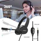 EKSA H12 3.5mm Head-mounted Noise Reduction Wired Headset with Microphone(Black) - 4