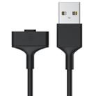 For Fitbit Ionic 5V Output ABS Materials Smart Watch Charger, Cable Length: 92cm(Black) - 1