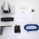 YANS YS-H210U USB HD 1080P 10X Zoom Lens Video Conference Camera with Remote Control, US Plug(Grey) - 6