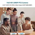 YANS YS-H210U USB HD 1080P 10X Zoom Lens Video Conference Camera with Remote Control, US Plug(Grey) - 8