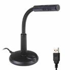 M-309 USB Drive-free Computer Microphone(Black) - 1