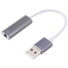 HIFI Magic Voice 7.1CH USB Sound Card (Grey) - 1