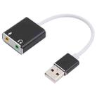 HIFI Magic Voice 7.1CH USB Sound Card (Black) - 1