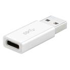 Type-C / USB-C to USB 3.0 AM Adapter(White) - 1