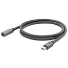 OD6.5mm Mini DP Male to Female DisplayPort Cable - 1