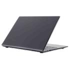 For Huawei MateBook X Pro Shockproof Crystal Laptop Protective Case (Black) - 1