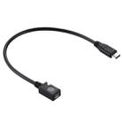 USB-C / Type-C 3.0 Male to Micro USB Female Cable Adapter, Length: 29cm - 1