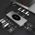 Basix T15 15 in 1 USB-C / Type-C to HDMI + VGA + USB 3.0x4 + USB 2.0x3 + SD + TF + RJ45 + PD + 3.5 Audio + 10W Converter - 1