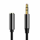 A13 3.5mm Male to 3.5mm Female Audio Extension Cable, Cable Length: 1m (Black) - 1