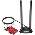COMFAST AX200 Plus+ 5374Mbps WiFi6 PCIE High Speed Wireless Network Card - 1