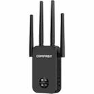 COMFAST CF-WR761AC 1200Mbps WiFi Signal Amplifier with OLED Display Screen, US Plug - 1