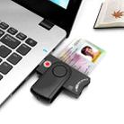 Rocketek SCR10 USB2.0 Smart Card / SD / TF / M2 / MS / SIM Card Reader - 1