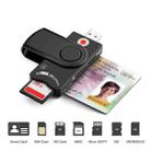 Rocketek SCR10 USB2.0 Smart Card / SD / TF / M2 / MS / SIM Card Reader - 3