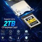 Rocketek CR315 USB3.1 Gen2 Type-C CFexpress Type B Card Reader(Black) - 4