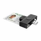 Rocketek CR318 USB 2.0 Smart Card / SIM / ID / CAC Card Reader - 1
