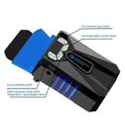 Ice Troll 5 COOLCOLD Portable Laptop Cooling Fan Air Cooler Speed Adjustable High Performance Notebook Fan Cooler Controller, AC 220V(Black) - 4