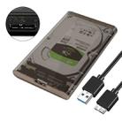 SATA3 to USB Mobile Hard Disk Box Hard Drive Enclosure(Dark Brown) - 1