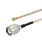 IPX to TNC Male RG178 Connector Cable, Length: 15cm - 1