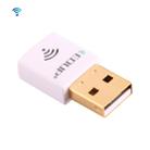 EDUP EP-AC1619 Mini Wireless USB 600Mbps 2.4G / 5.8Ghz 150M+433M Dual Band WiFi Network Card for Nootbook / Laptop / PC(White) - 1