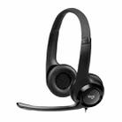 Logitech H390 USB Wired Headset Stereo Headphones with Noise-Cancelling Microphone - 1