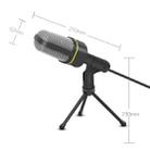 Yanmai SF-920 Professional Condenser Sound Recording Microphone with Tripod Holder, Cable Length: 2.0m, Compatible with PC and Mac for Live Broadcast Show, KTV, etc.(Black) - 4