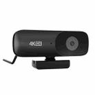 C90 4K Auto Focus HD Computer Camera Webcam(Black) - 1