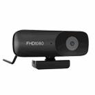 C90 1080P HD Computer Camera Webcam (Black) - 1