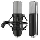 Yanmai Q8 Professional Game Condenser Sound Recording Microphone with Holder, Compatible with PC and Mac for  Live Broadcast Show, KTV, etc.(Black) - 1