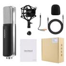 Yanmai Q8 Professional Game Condenser Sound Recording Microphone with Holder, Compatible with PC and Mac for  Live Broadcast Show, KTV, etc.(Black) - 6