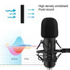 Yanmai Q8 Professional Game Condenser Sound Recording Microphone with Holder, Compatible with PC and Mac for  Live Broadcast Show, KTV, etc.(Black) - 7