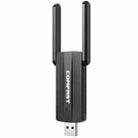 COMFAST CF-921AC V2 1300Mbps USB 5G Dual Frequency Wireless Network Card with Antenna - 1
