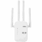 ZX-R08 1200Mbps 2.4G/5G Dual-Band WiFi Repeater Signal Amplifier, US Plug - 1
