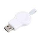 For Apple Watch Series 2W USB Port Portable Magnetic Charger (White) - 1