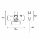 Yesido KM14 2K 4.0MP HD USB Webcam, Cable Length 1.5m - 3