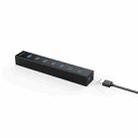 ORICO H7013-U3 ABS Material Desktop 7 Ports USB 3.0 HUB with 1m USB Cable(Black) - 3