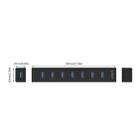 ORICO H7013-U3 ABS Material Desktop 7 Ports USB 3.0 HUB with 1m USB Cable(Black) - 5