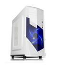 1728 USB 3.0 Main Chassis 440x180x480mm Micro-ATX / ATX PC PC Desktop Game Computer Case(White) - 1