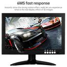 10 inch 1920x1200 High-definition Highlight Multimedia LCD Monitor Security Video Surveillance Display - 4