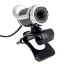 A859 480 Pixels HD 360 Degree WebCam USB 2.0 PC Camera with Sound Absorption Microphone for Computer PC Laptop, Cable Length: 1.4m - 3
