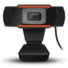 A870 480P Pixels HD 360 Degree WebCam USB 2.0 PC Camera with Microphone for Skype Computer PC Laptop, Cable Length: 1.4m(Orange) - 3