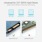 UGREEN US221 HDD Enclosure 2.5 inch SATA to USB 3.0 SSD Adapter Hard Disk Drive Box External HDD Case, Support UASP Protocol - 3